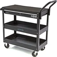 HBM Deluxe 3 Laags Universele Gereedschapswagen Met La en Rek