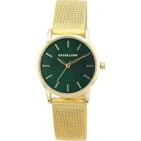 Excellanc Herenhorloge siliconen 1300036 dameshorloge met Melanaise band