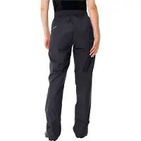 Vaude Women's Drop Pants II, regenbroek, dames, zwart/zwart