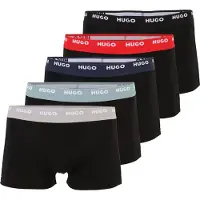 HUGO Boxershorts navy / taupe / pastelgroen / rood / zwart