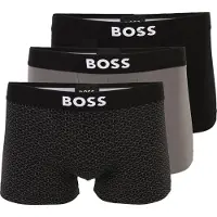 BOSS Boxershorts aardetinten / zwart / wit