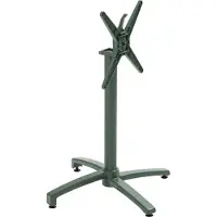 Oviala - Kantelbare tafelpoot 72 cm in donkergroen aluminium - Klipo