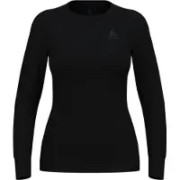 Odlo - Women's BL Top Crew Neck L/S Active Warm Eco - Synthetisch ondergoed 3XL, zwart