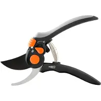 Neo Tools NEO aambeeld snoeischaar - 200 mm - max. 18 mm - TPR handgreep