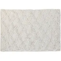 Casa Di Elturo Badmat katoen boho grid /wit – 50 x 80 cm