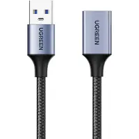 UGREEN - verlengkabeladapter - USB - (mannelijk) - USB - (vrouwelijk) - 3.0 - 5Gb/s - 0,5m - grijs - (US115)