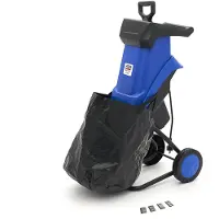 HBM Elektrische Hakselaar 2500W - Tuinhakselaar / Houtversnipperaar inclusief 2 sets messen