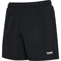 Hummel Sportbroek lichtgrijs / zwart