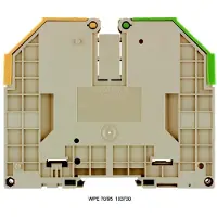 Weidmuller 1037300000 Aardingsklem Schroeven Groen-geel 10 stuk(s) Piece
