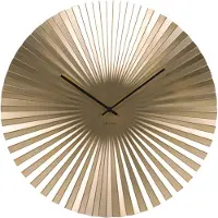 Karlsson Klok Sensu XL Steel Gold 50 cm