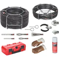 Rothenberger Spiralen-/gereedschapsset | 16 delig met standaardspiralen 16-22 mm | 1 stuk - 072956X 072956X