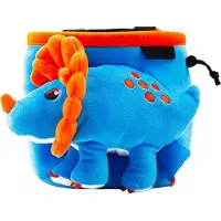 YY VERTICAL chalkbag Triceratops - pofzak - magnesium - klimmen - gewichtheffen - turnen - dinosaurus