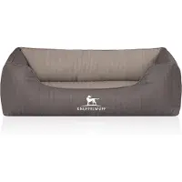 Knuffelwuff Orthopedisch hondenbed Outlander van laser-gewatteerd kunstleer M-L 85 x 63cm