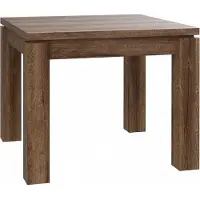 Furniture24 : Tafel, keukentafel, eettafel, uitschuifbare eettafel, 90-180 cm, eikenhout (mogelijk "schlammeiche" is een specifieke houtsoort of afwerking)