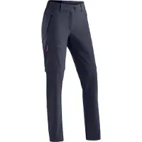 Maier Sports - Women's Nata Zip Loop - Afritsbroek 34 - Regular, blauw