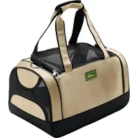 Hunter - Draagtas Portland - Hondenspullen 40 x 25 x 25 cm, beige /zwart