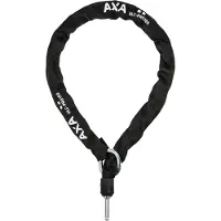 Axa ULC Pro 100 Insteekketting – ART 2 Gecertificeerd – 100 cm – 8,5 mm Gehard Staal – Compatibel met Imenso & Block XXL – 10 mm Plug‑in Pin – Polyester Beschermhoes – Zwart