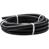 T.I.P. Mehrzweck-Spiralschlauch 1 1/4 (schwarz), 5m, ohne Anschl. 31016 Spiraal-tuinslang Zwart 5 m 1 1/4 inch 5 m
