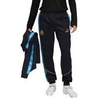 Puma Olympique Marseille Pre-Match KING Anthem Trainingsbroek 2025-2026 Donkerblauw Lichtblauw