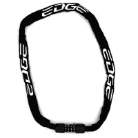 Edge Kettingslot met code web racer 90cm - zwart