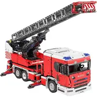 Mould King 17022 - Brandweerauto RC - Bouwset - 4886 onderdelen - Past op bekende merken