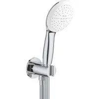 GROHE Tempesta 110 Handdoucheset - Ø11cm - 3 straalsoorten - 7.4l/min - met rozet - 150cm - chroom