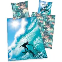 Herding "Surfer" (Young Collection) dekbedovertrek, 100% katoen (renforcé), 80x80 cm + 135x200 cm