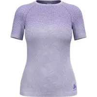 Odlo - Women's Performance Light Rain Dye BL Top Crew S/S - T-shirt XL, purper