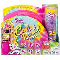 Barbie Reveal Color Set Of Gift Neon Tie-dye Flor Doll Veelkleurig Kinderen
