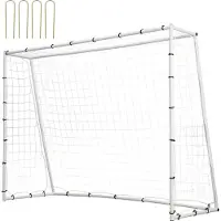 Vevor Soccer Rebound Nets Draagbare Rebounder Voetbal 242 x 92 x 184 cm