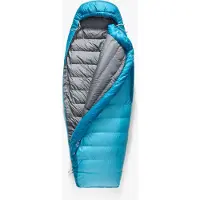 Sea to Summit - Trekking slaapzakken - Trek Women's -1C/30F Down voor Unisex van Gerecycled Polyester - Maat Long - Blauw