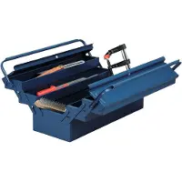 Allit Gereedschapskoffer McPlus Metaal 5/57 blauw Gereedschapkoffer