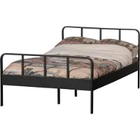 Woood twijfelaar bed (120x200 cm)