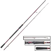 Westin W6 Powercast Spinning Rod Zwart 2.33 m / 40-130 g
