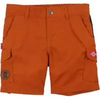 TROLLKIDS Outdoor broek 'Hammerfest' cognac / zwart