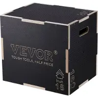 Vevor 3-in-1 plyometrische jumpbox 20/18/16-inch plyobox