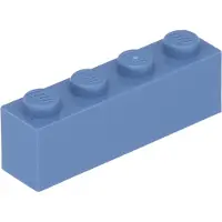 LEGO 1x4 steenblokken, lichtblauw - 3010, NIEUW! Aantal: 50 stuks