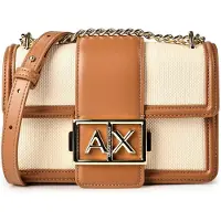 Armani Exchange Schoudertas 'JODIE' beige / karamel