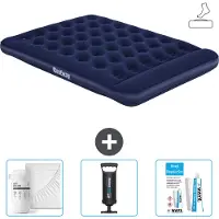 Bestway luchtbed - 2 personen - 152 x 203 x 28 cm - Blauw - Inclusief accessoires