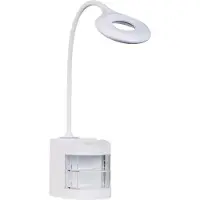 Müller-Licht LED Tischleuchte Carta Weiß 4,3W 340lm Neutralweiß 4000K flexibel Touch Akku Nachtlichtfunktion