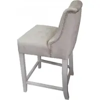 AEA Design Barhocker Barstuhl Samt Stoff Barstühle Bar Hocker 4er Set Tresen Stühle