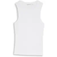 Tom Tailor DENIM Top lichtgrijs / wit