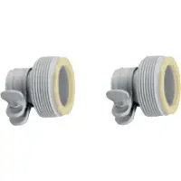 Steinbach INTEX Adapterserie B, dubbelverpakking, voor filterinstallaties en zwembaden, diameter 32/38 mm