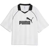 Puma Functioneel shirt 'ESS' lichtgrijs / zwart / wit