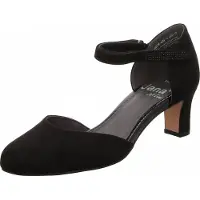 Jana 8-8-24460-20 Bandschoenen | Maat 40 Dames Zwart