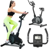 Hop-Sport HS-2080 Spark – Hometrainer – 9 kg Vliegwiel – Pulssensoren – 8 Weerstandsniveaus