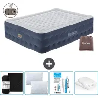 Bestway luchtbed - 2 personen - 152 x 203 x 51 cm - Blauw - Inclusief accessoires
