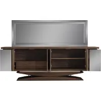 AEA Esszimmer Set 6x Stühle Esstisch Sideboard Spiegel Set Esszimmer Designer