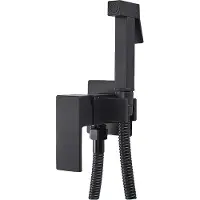 OEM Bidetkraan, messingconstructie, wandmontage, zwart