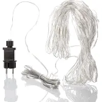 Linder Exclusiv GmbH LEX Lichterketting met 160 LED's, 200x120 cm, warm wit, IP44 - Kerstverlichting voor binnen en buiten - Lichtslingers voor tuin, decoratie en paviljoenverlichting